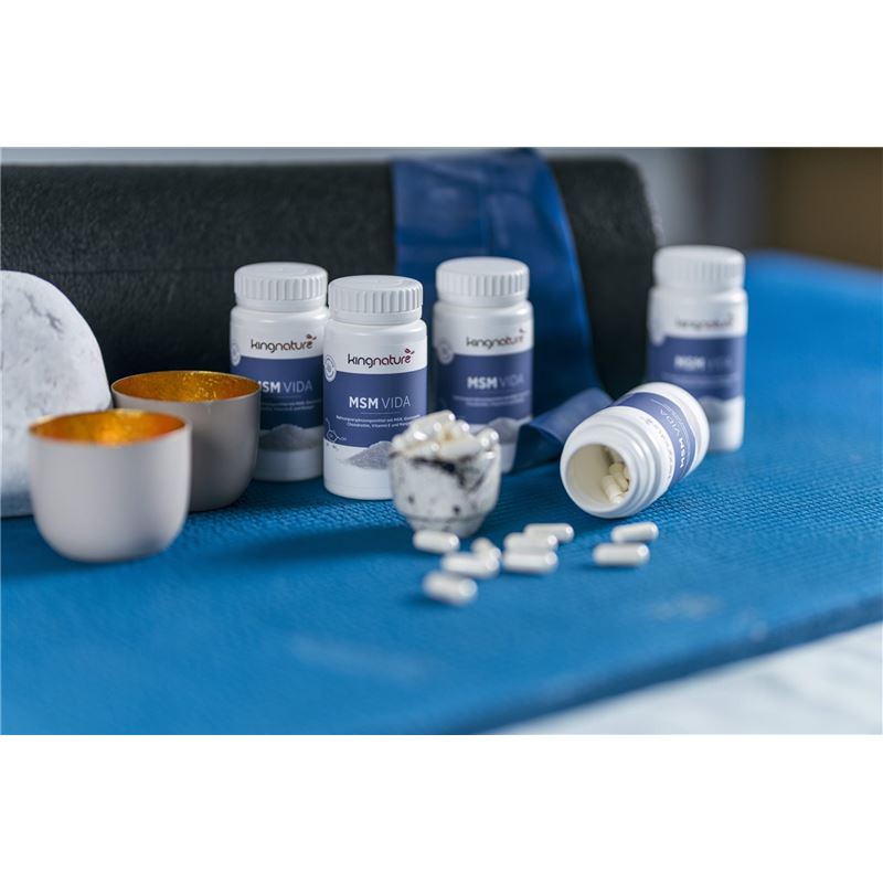 KINGNATURE MSM Vida Kaps 860 mg Ds 60 Stk