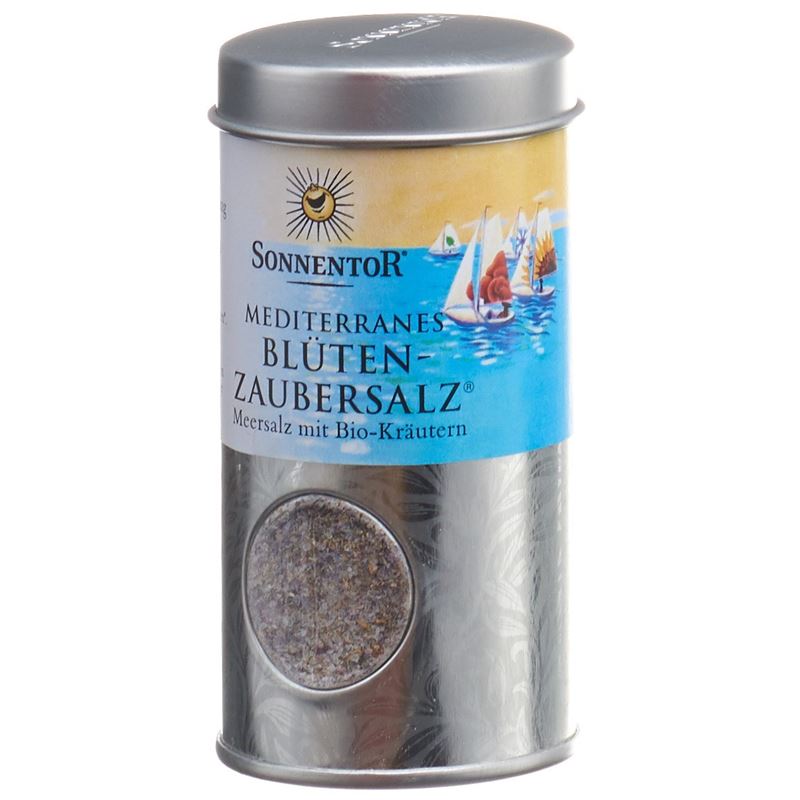 SONNENTOR Mediter Blütenzaubersalz Streudose 90 g