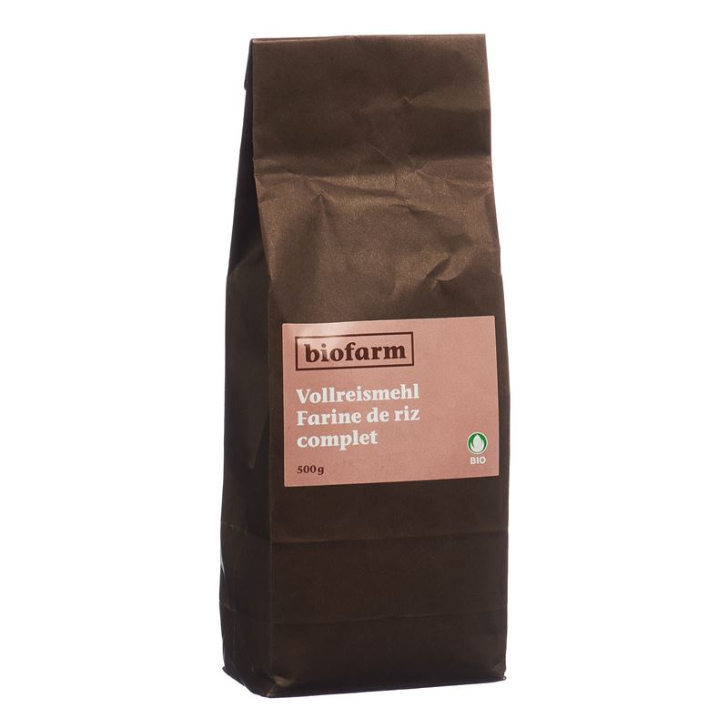 BIOFARM Reismehl Knospe Btl 500 g