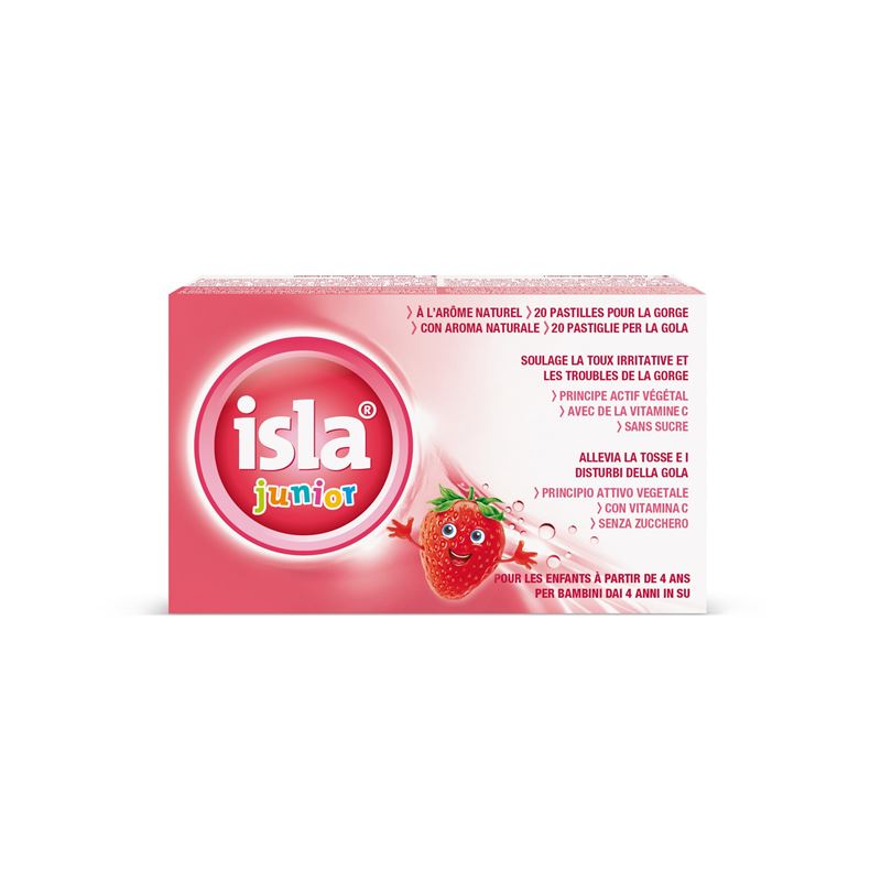ISLA Junior Pastillen Erdbeere 20 Stk