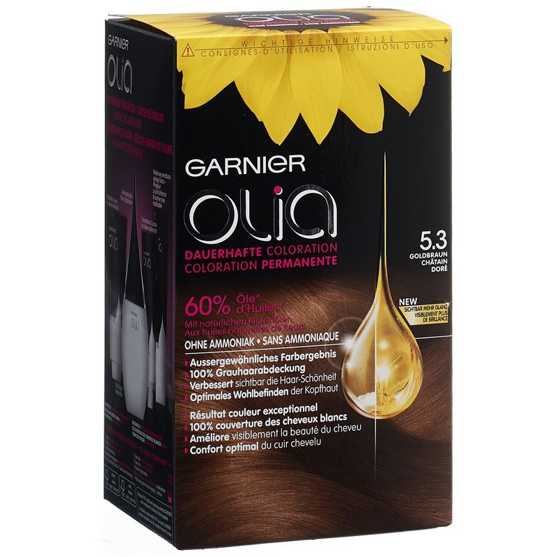 OLIA Haarfarbe 5.3 Goldbraun