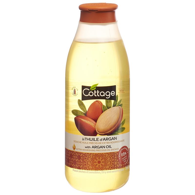 COTTAGE Duschöl Argan Fl 560 ml