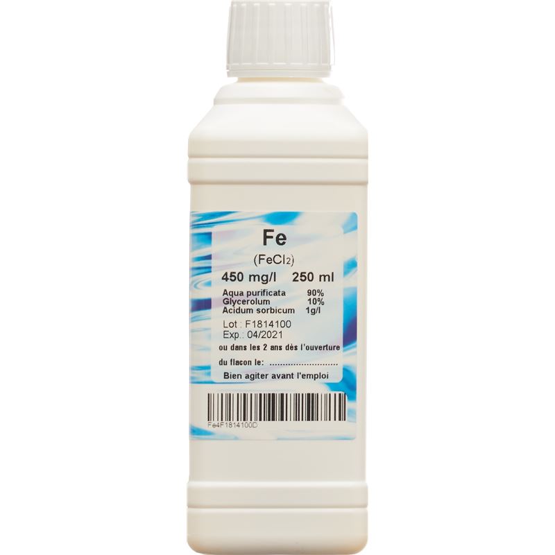 OLIGOPHARM Eisen Lös 450 mg/l 250 ml