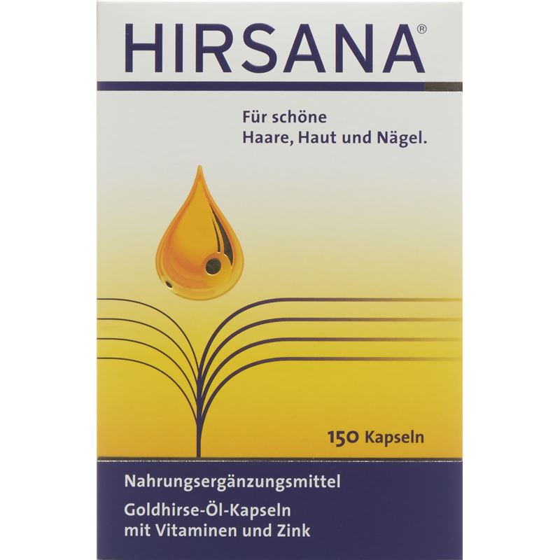 HIRSANA Goldhirse-Öl-Kapseln 150 Stk