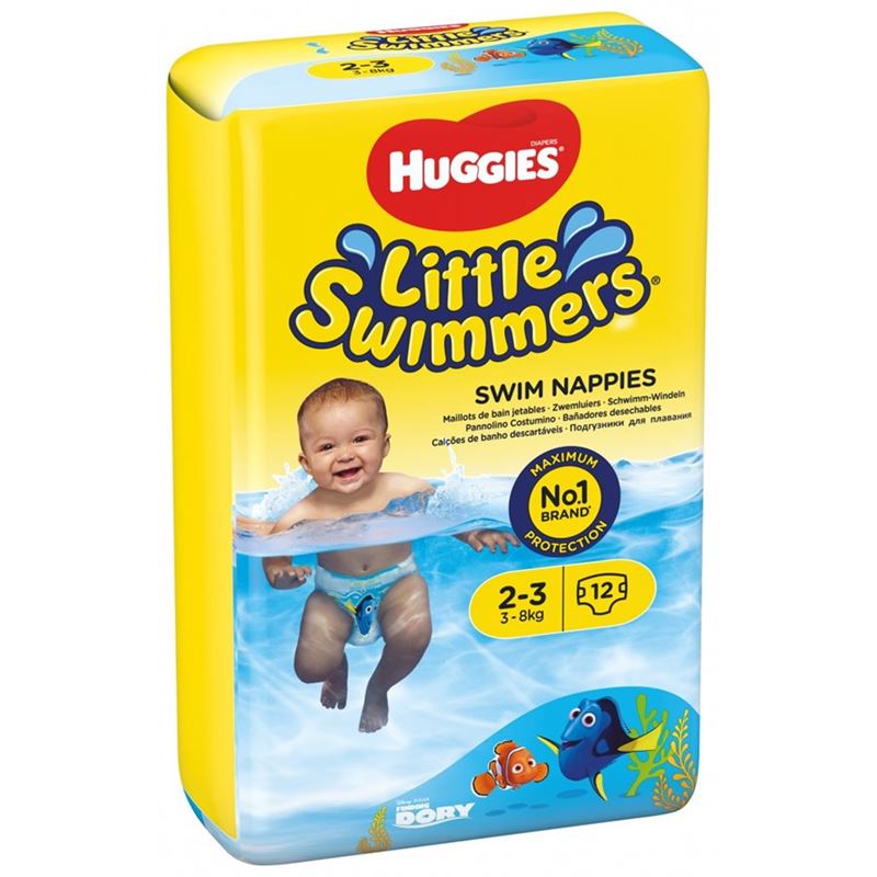 HUGGIES Little Swimmers Windel Gr2-3 12 Stk