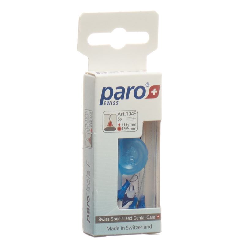 PARO ISOLA F 1.9/5mm x-fein blau konisch 5 Stk