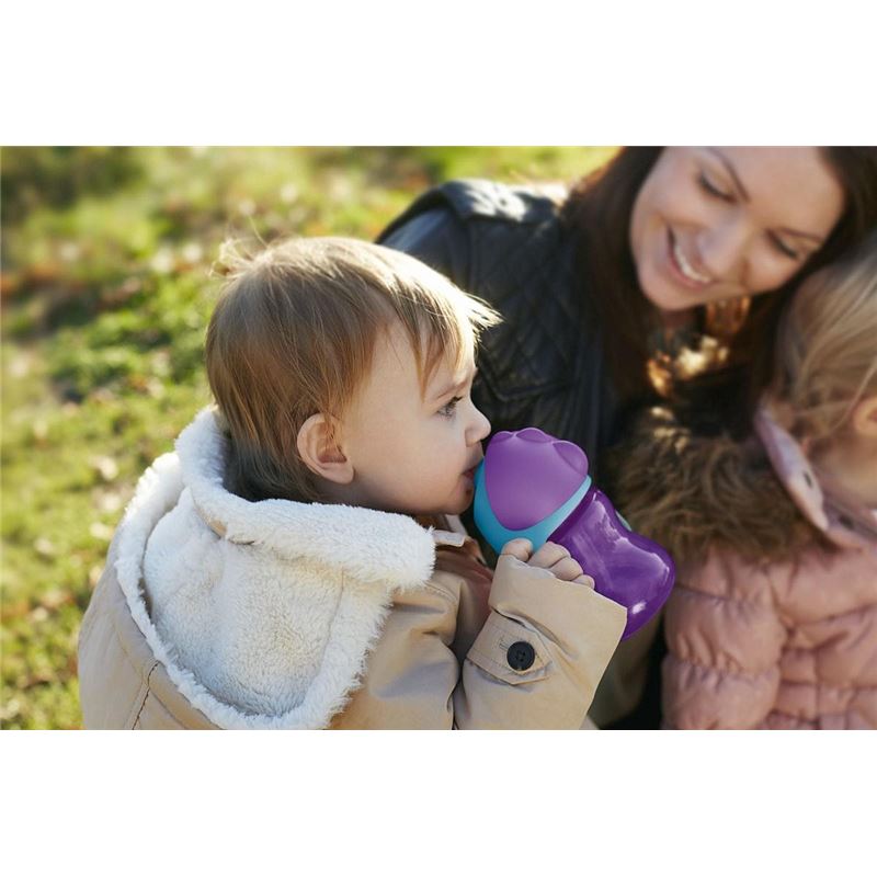 AVENT PHILIPS Strohhalm-Becher 200ml Girl lila
