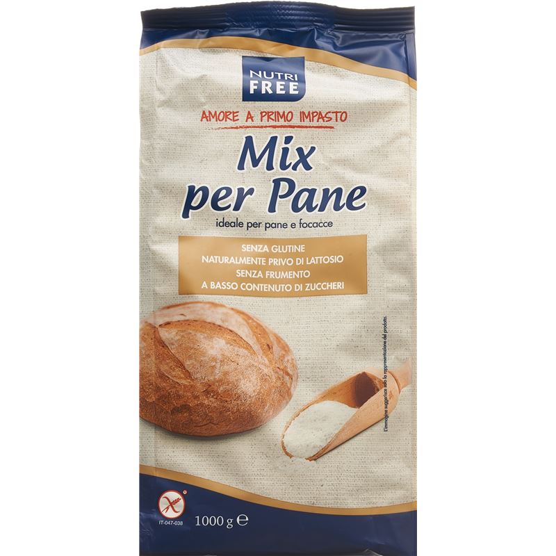 NUTRIFREE Mehlmischung Mix für Brot glutenf 1000 g
