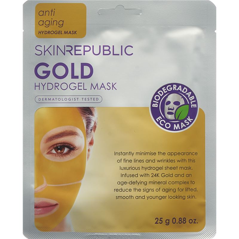 SKIN REPUBLIC Gold Hydrogel Face Mask 25 g