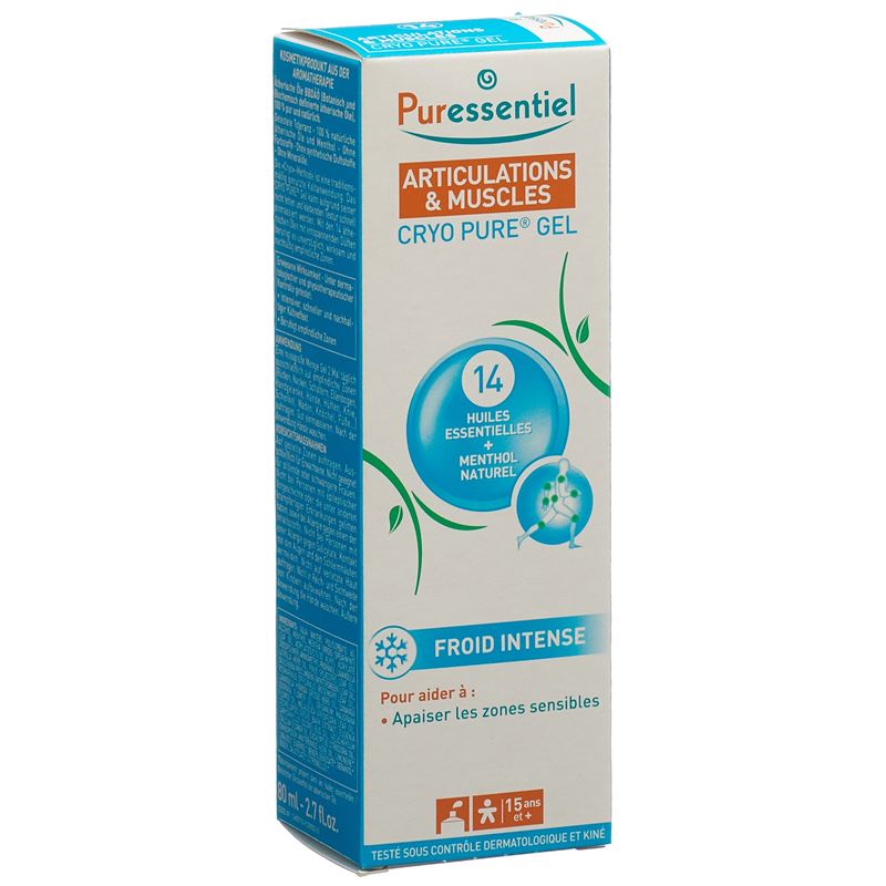 PURESSENTIEL Gel Cryo Pure Tb 80 ml