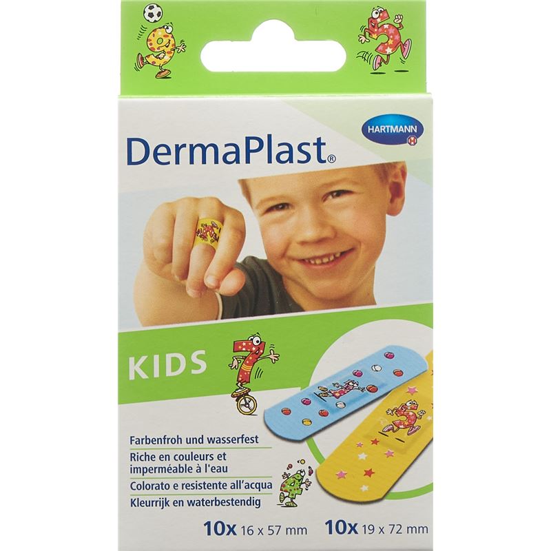 DERMAPLAST Kids Strips 2 Grössen 20 Stk