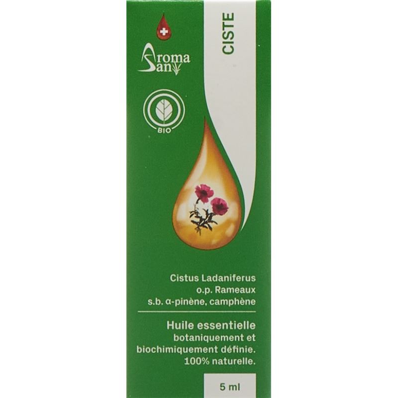 AROMASAN Zistrose Äth/Öl in Schachtel Bio 5 ml