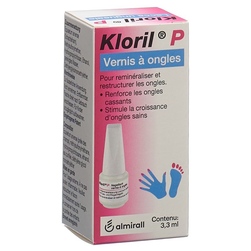 KLORIL P Nagellack Fl 3.3 ml