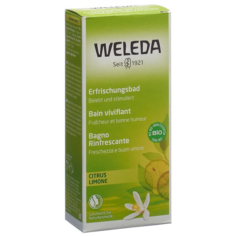 WELEDA Citrus Erfrischungsbad Fl 200 ml