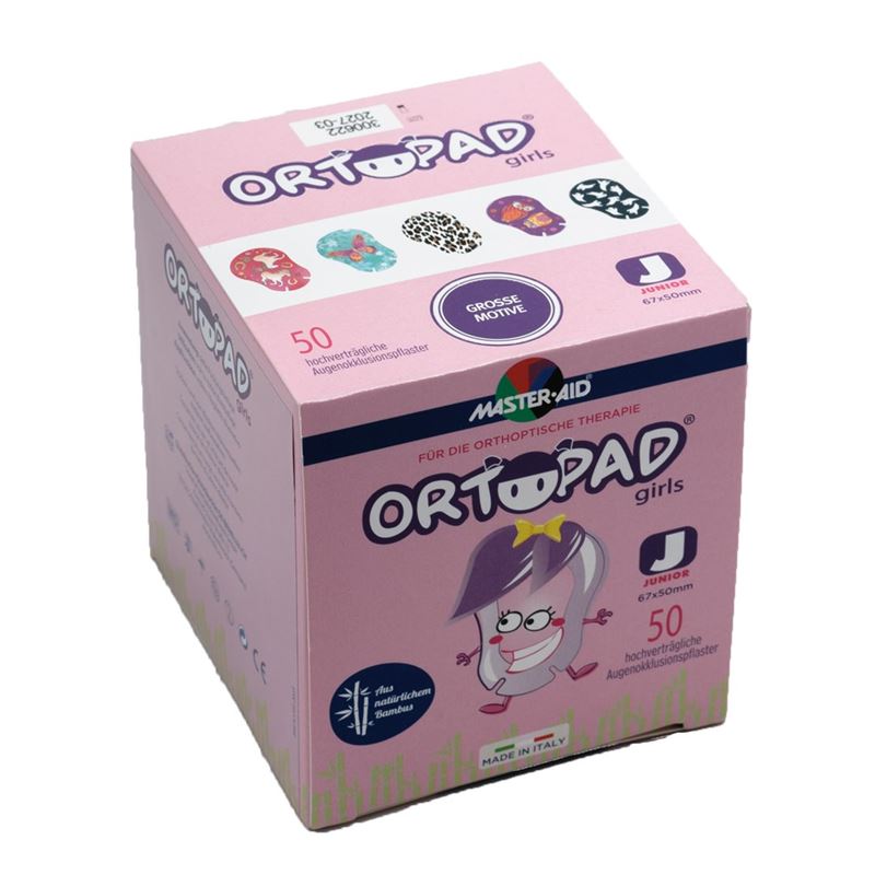 ORTOPAD Occlusionspflaster Juni Girls -2J 50 Stk
