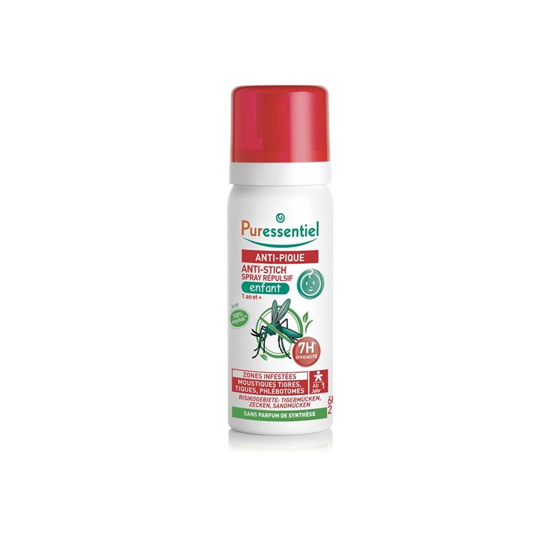 PURESSENTIEL Anti-Stich Abwehrender Spr Baby 60 ml