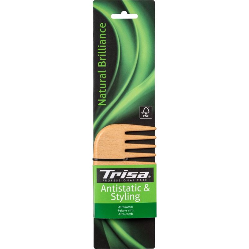 TRISA Natural Brilliance Afrokamm