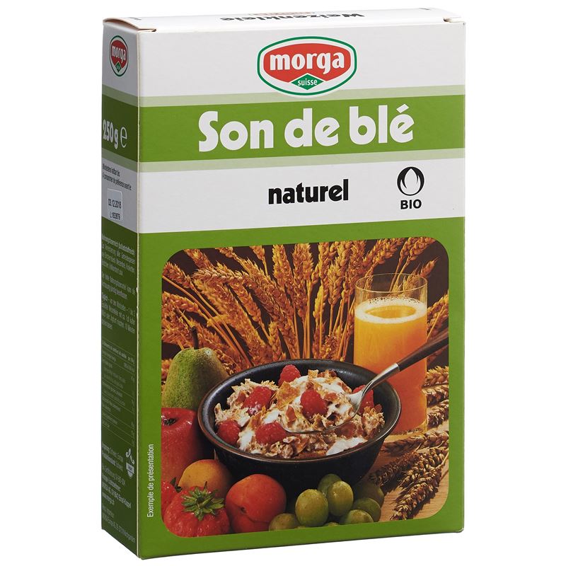 MORGA BIO Weizenkleie naturrein Knospe 250 g