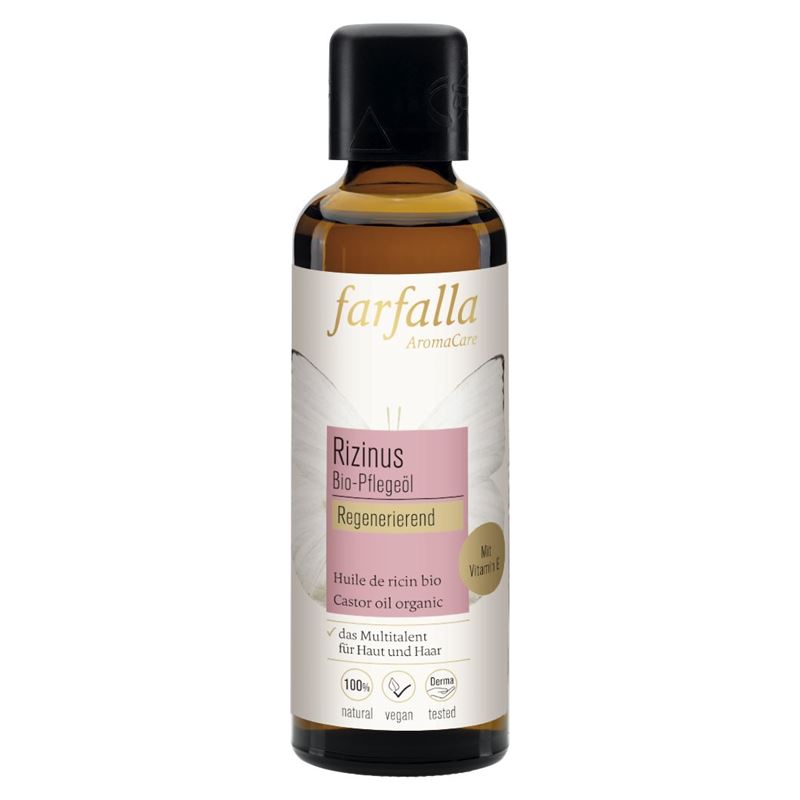 FARFALLA Bio-Pflegeöl Rizinus regenerierend 75 ml