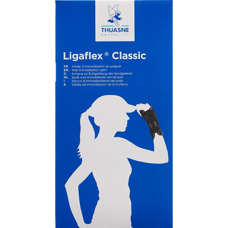 THUASNE Ligaflex Handgelenkband Gr3 links schwarz