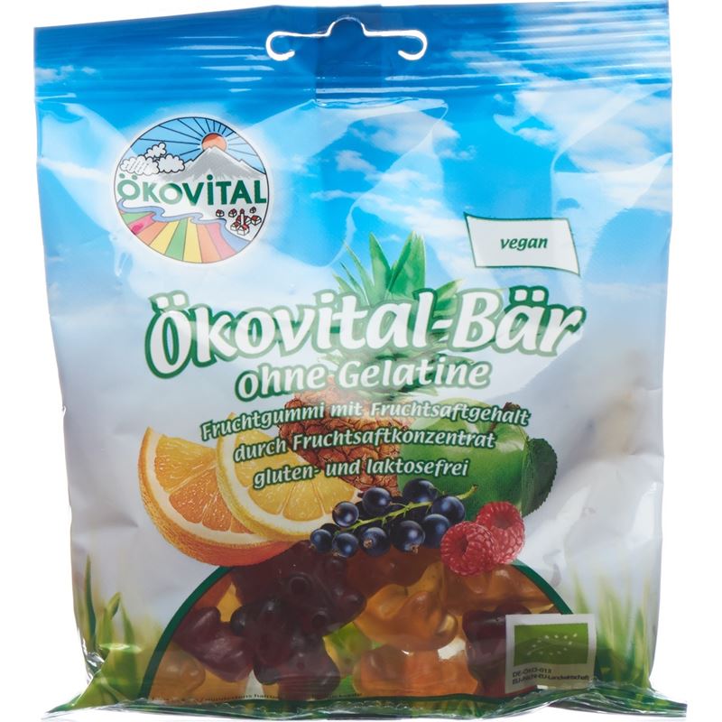 ÖKOVITAL Gummibärchen ohne Gelatine 100 g