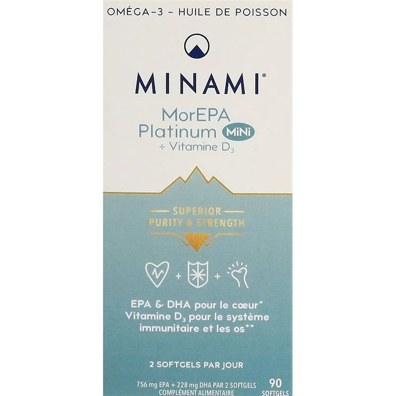 MINAMI MorEPA Platinum Mini Weichkaps Ds 90 Stk