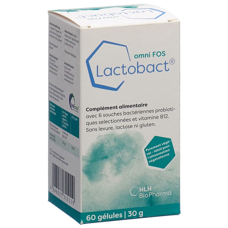 LACTOBACT omni FOS Kaps Ds 60 Stk