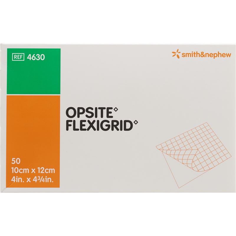 OPSITE FLEXIGRID Wundverband 10x12cm 50 Btl