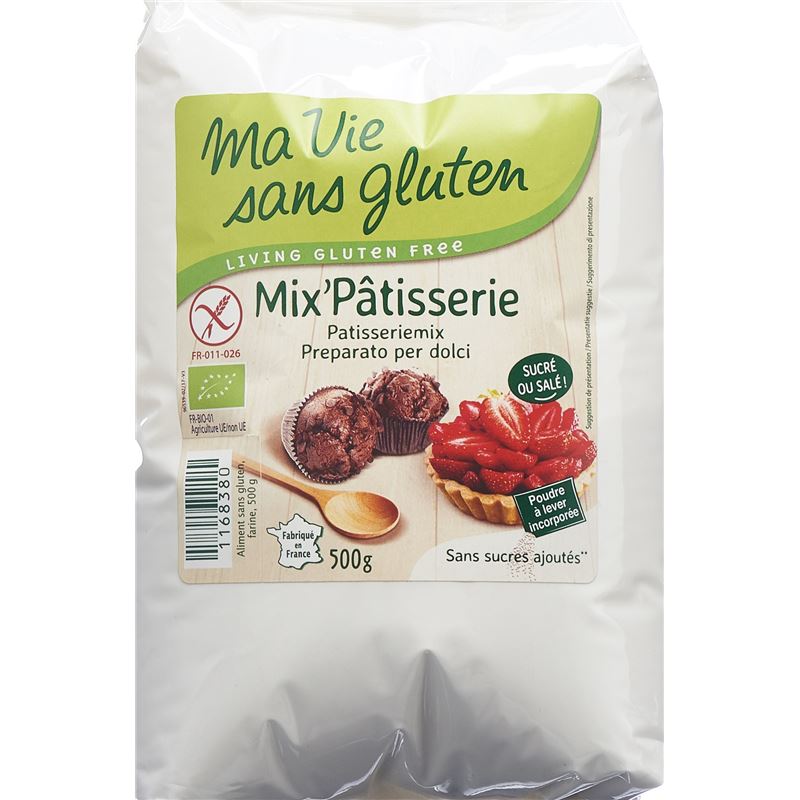 MA VIE S GLUT Backmischung Patisserie-Mix 500 g