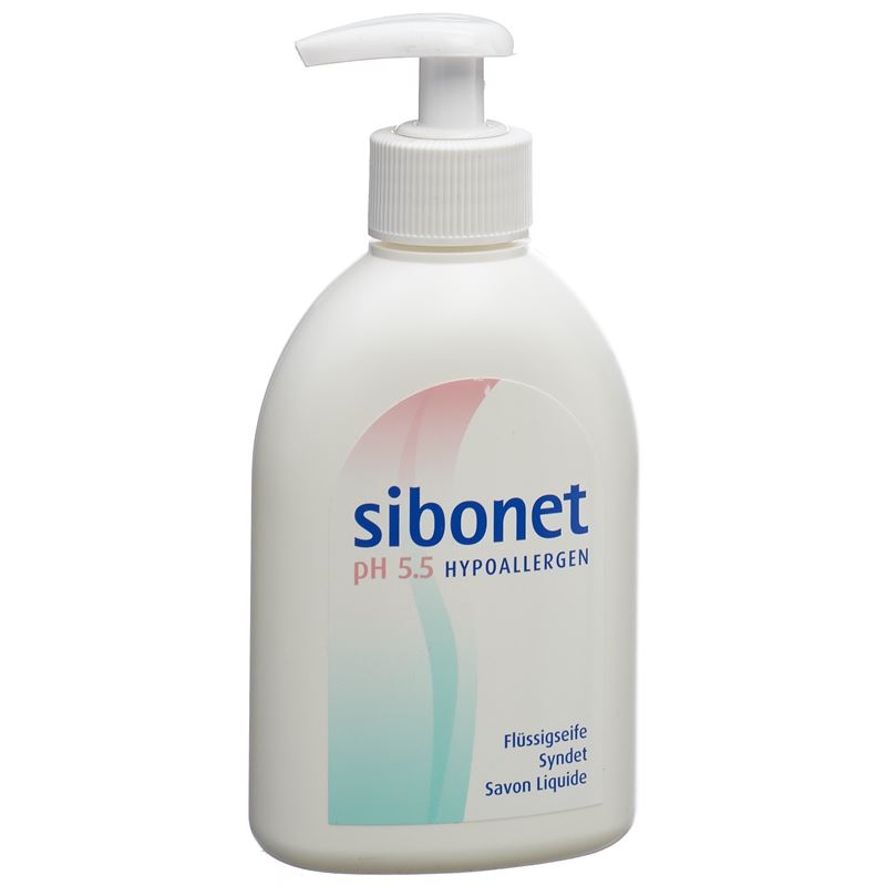 SIBONET Flüssigseife pH 5.5 Hypoaller Disp 250 ml