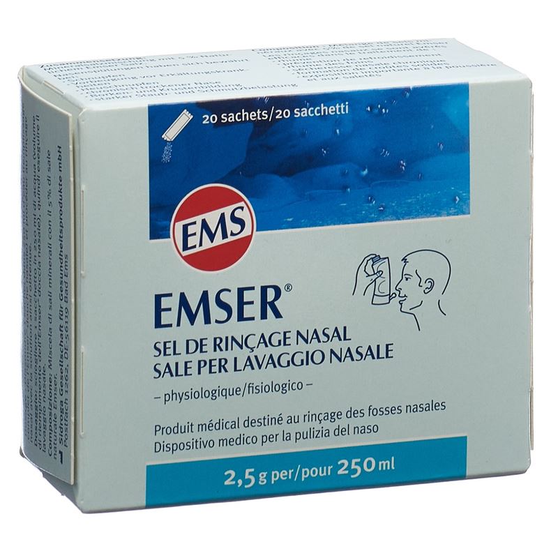 EMSER Nasenspülsalz 20 Btl 2.5 g