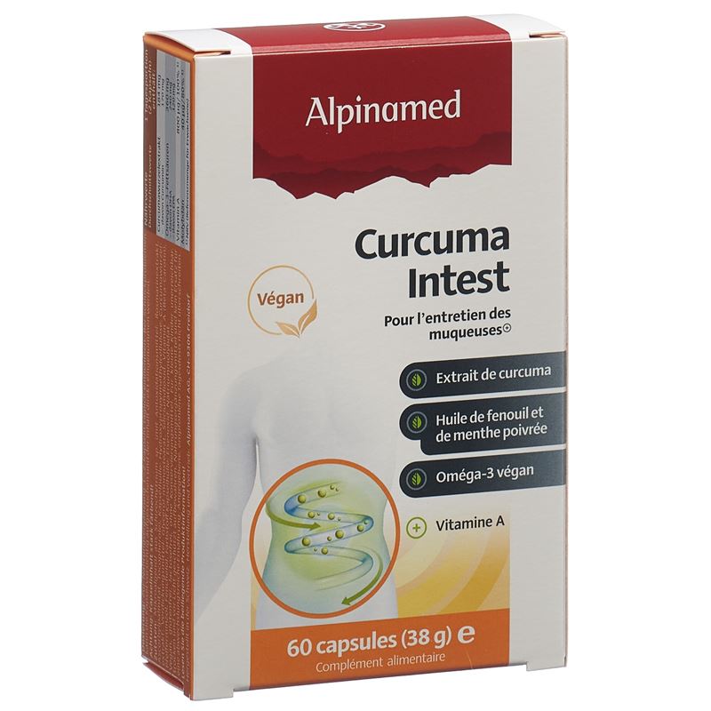ALPINAMED Curcuma Intest Kaps 60 Stk