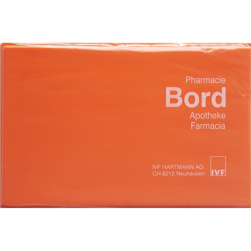 IVF Bordapotheke leer mit IVF-Druck