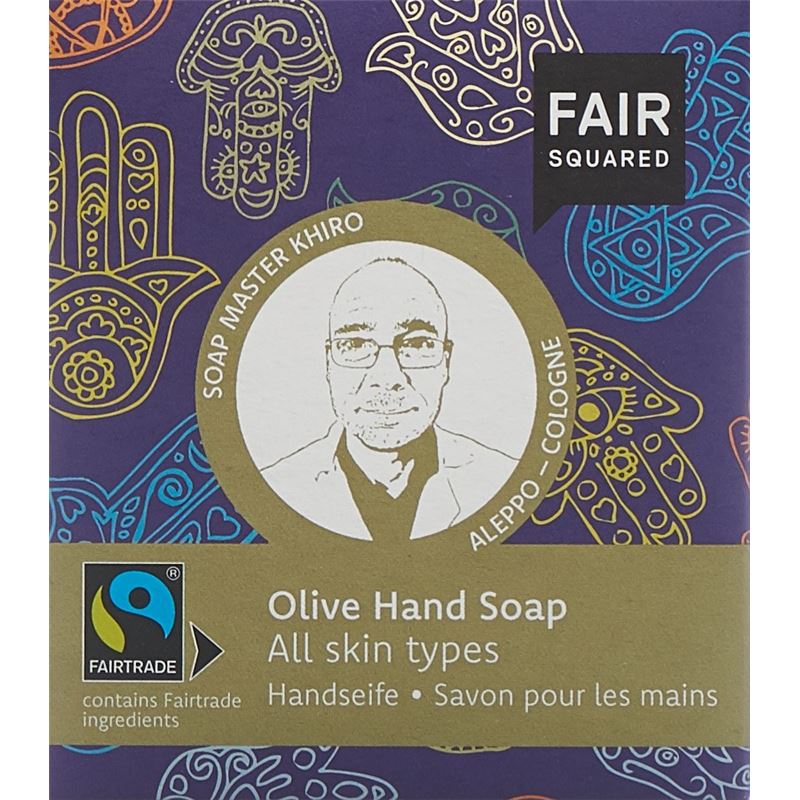 FAIR SQUARED Handsoap Olive 2 x 80 g