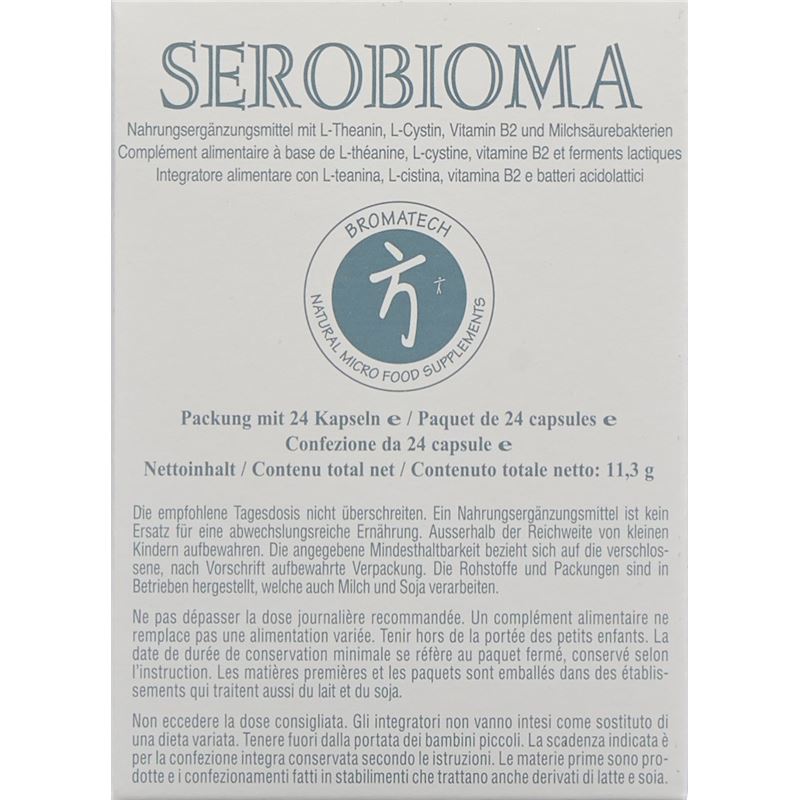 SEROBIOMA BROMATECH Kaps Blist 24 Stk