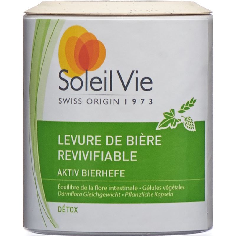 SOLEIL VIE Aktivbierhefe Kaps 400 mg 75 Stk