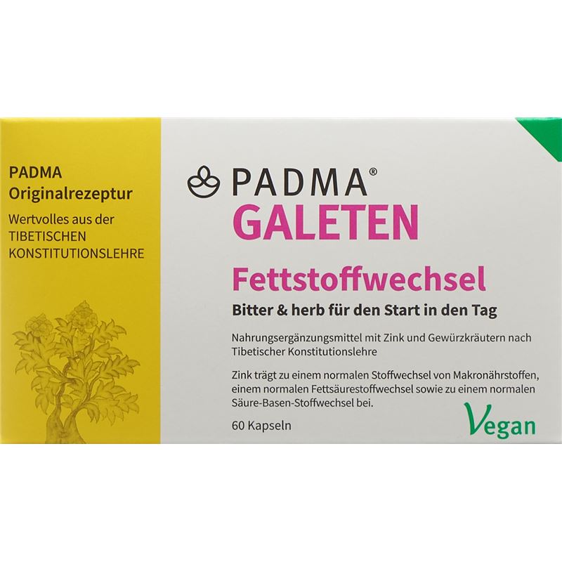 PADMA GALETEN Kaps Blist 60 Stk
