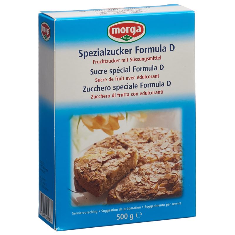 MORGA Spezialzucker Formula D 500 g
