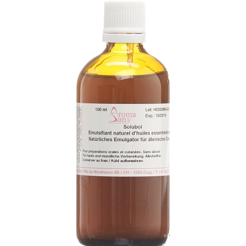 SOLUBOL Natürlicher Emulgator für äth Öle 100 ml
