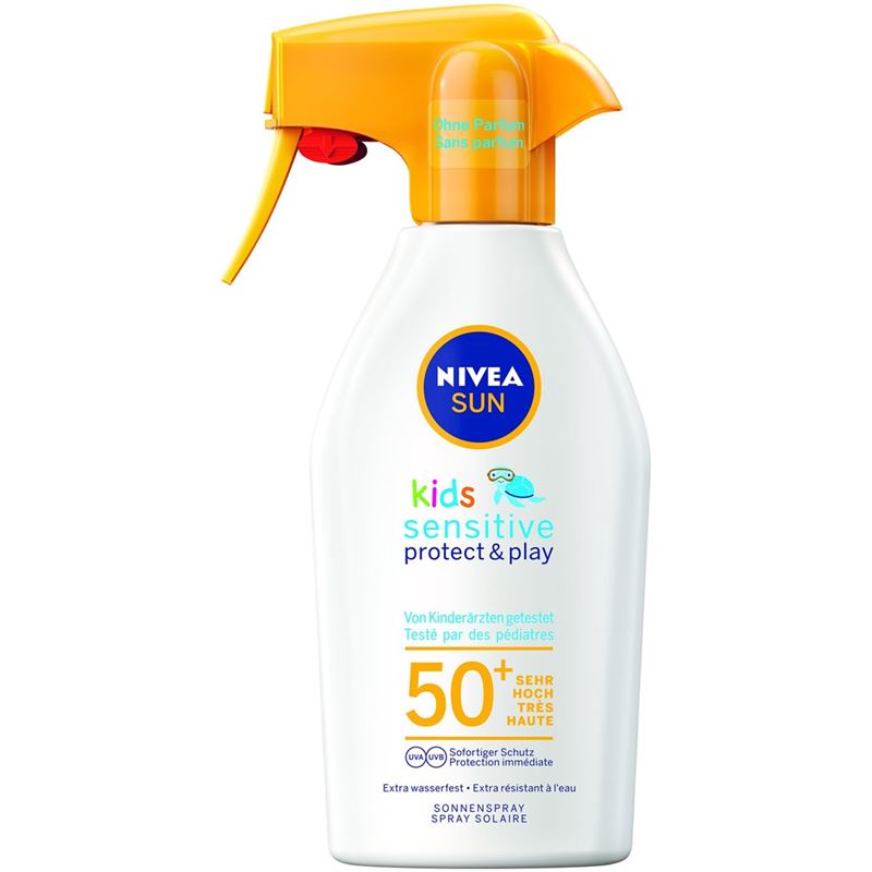 NIVEA Sun Kids P&P Sens Sonnenspray LSF50+ 300 ml