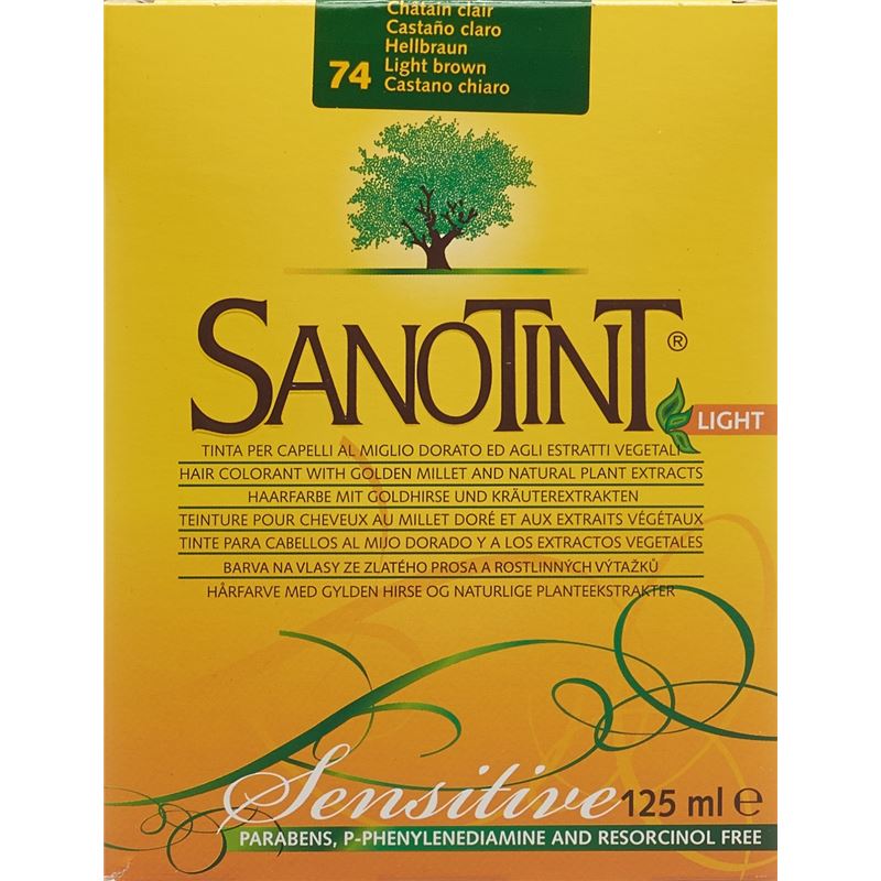 SANOTINT Sensitive Haarfarbe 74 hellbraun