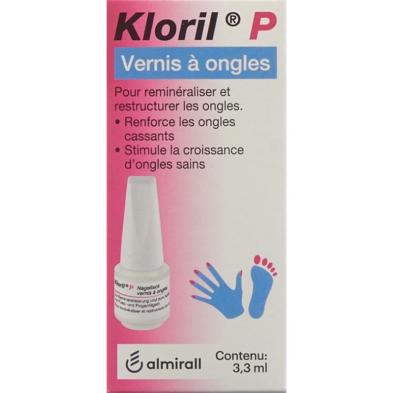 KLORIL P Nagellack Fl 3.3 ml