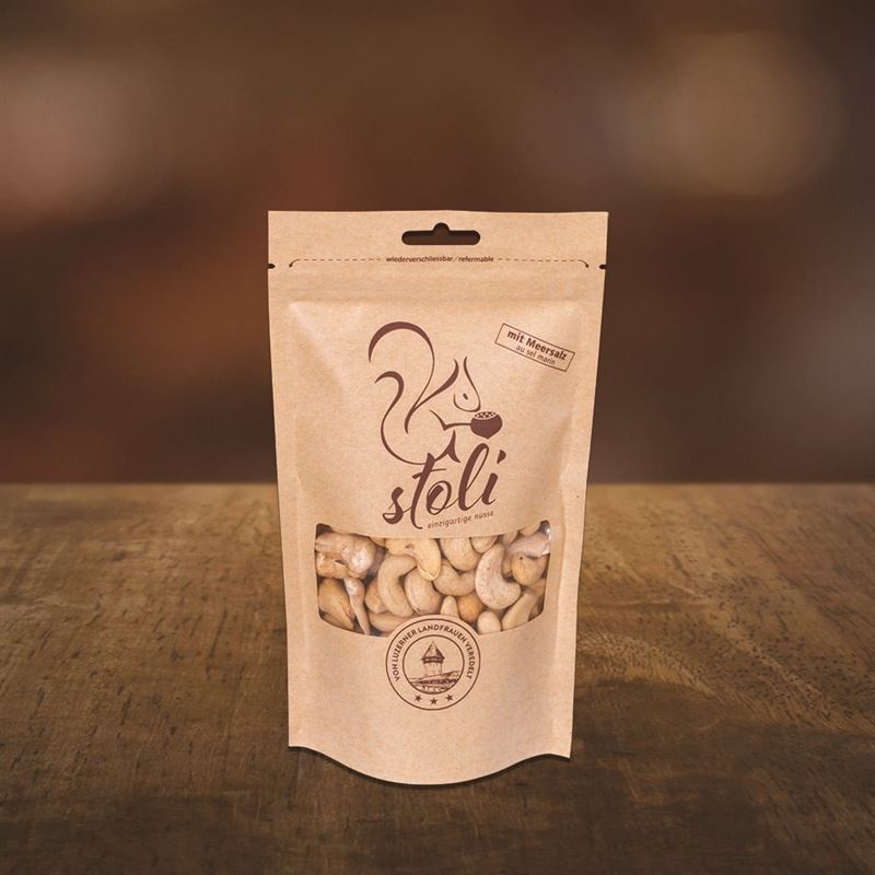 STOLI Cashewnüsse mit Meersalz Btl 185 g