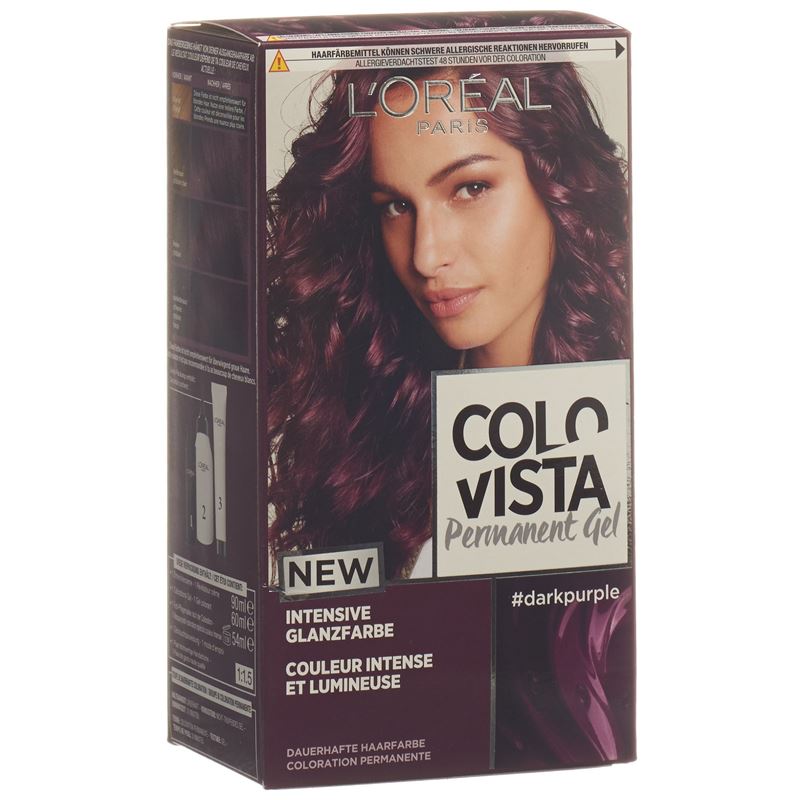 COLOVISTA Permanent dark purple