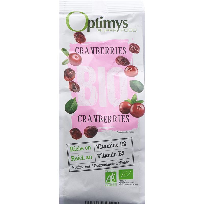 OPTIMYS Cranberries Bio 200 g