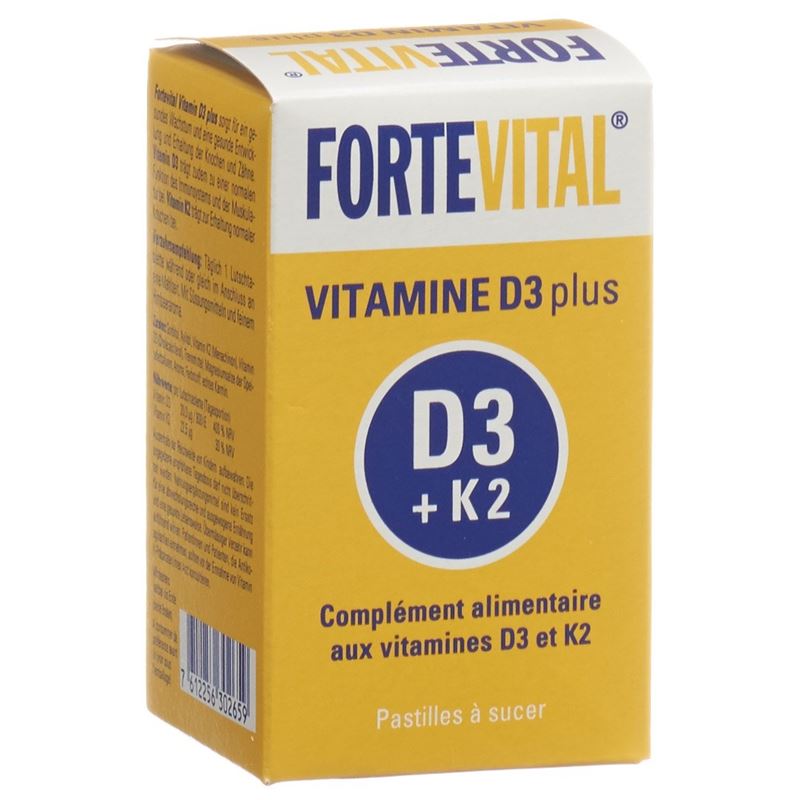 FORTEVITAL Vitamin D3 plus Lutschtabl Ds 60 g
