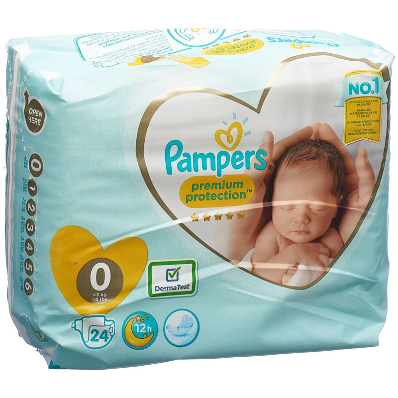 PAMPERS New Baby Micro 1-2.5kg Tragepack 24 Stk