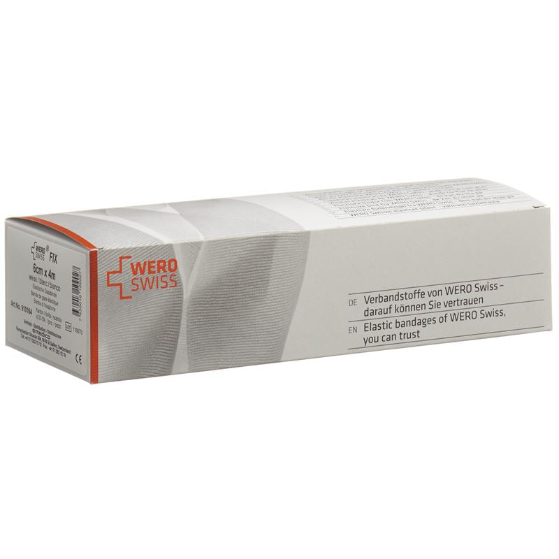 WERO SWISS Fix El Gazebinde 4mx6cm weiss 20 Stk