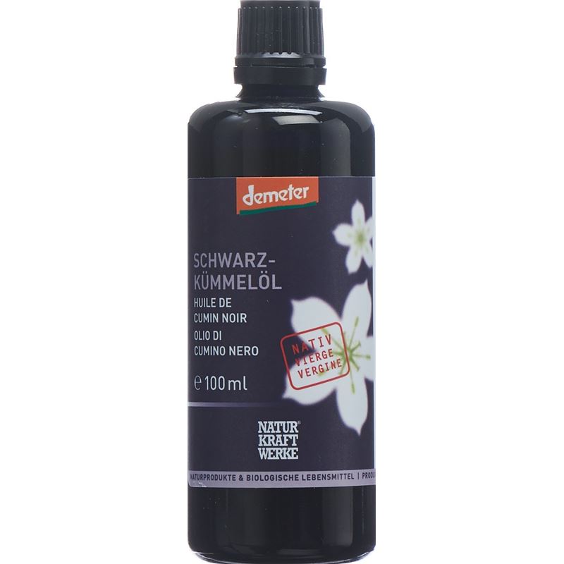 NATURKRAFTWERKE Schwarzkümmelöl Demeter 100 ml