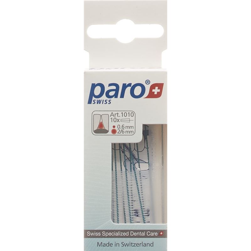 PARO ISOLA LONG 2/6mm x-fein blau konisch 10 Stk